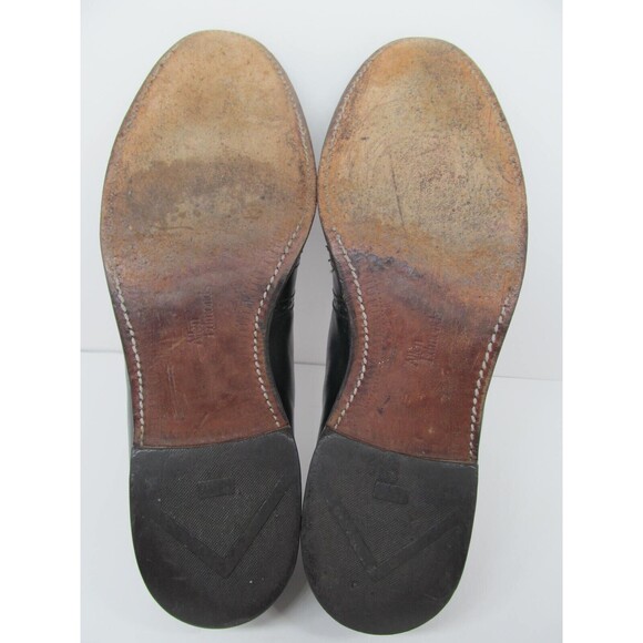 Allen Edmonds Harvard 1239 Mens Black Leather Full Strap Loafers Size US 11 B - Picture 4 of 15